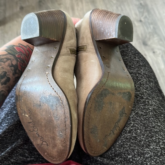 Sam Edelman Suede Fringe Booties - Picture 9 of 15